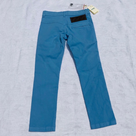 FENDI Kids**Blue Skinny Pants*Age 6**$420 - Picture 8 of 8